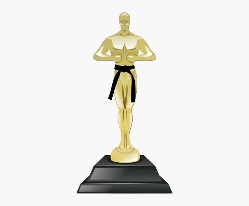 Academy Awards Trophy Transparent Background Png - Statue, Png Download, Free Download