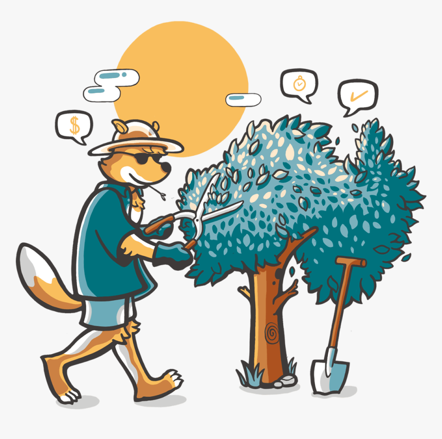 Work As A Gardener In Australia - Cartoon, HD Png Download, Free Download