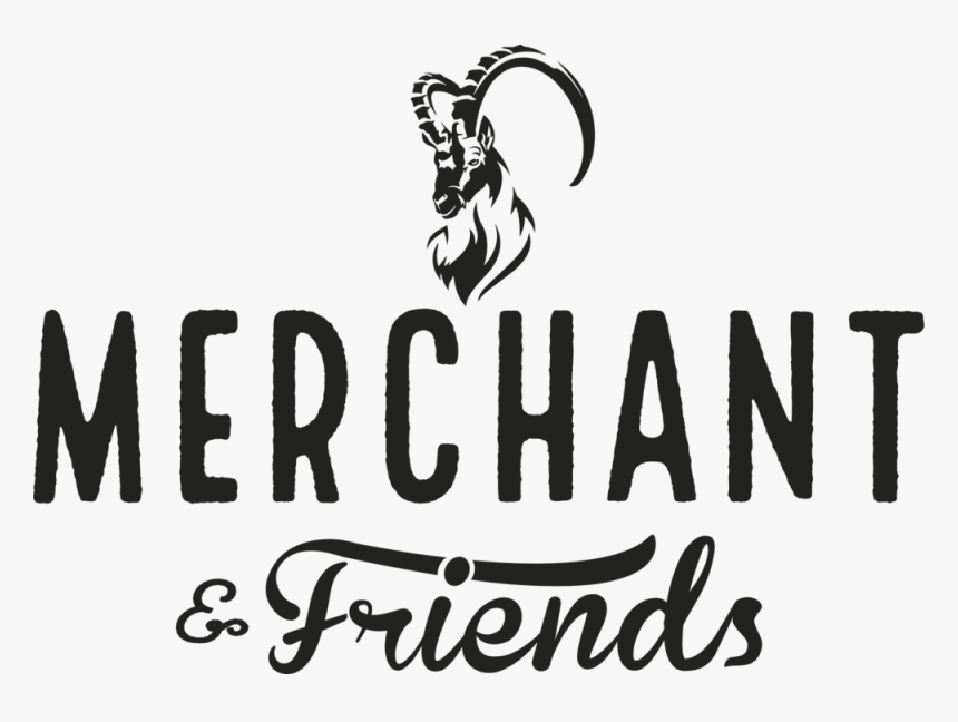 Merchant-logo,black - Illustration, HD Png Download, Free Download