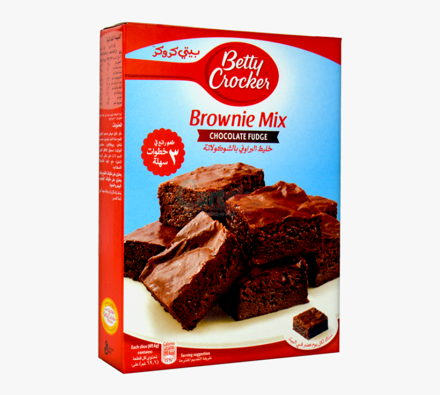 Betty Crocker Brownie Mix Chocolate Fudge 500g - Betty Crocker Fudge Brownie Mix Chocolate 500gm, HD Png Download, Free Download