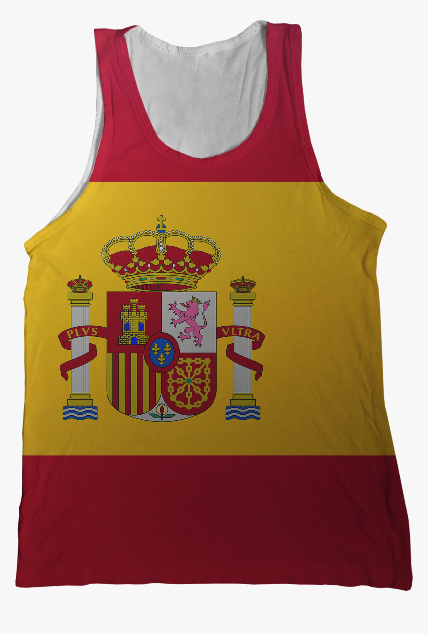 Spain Flag Tank Top - Spain Flag, HD Png Download - kindpng