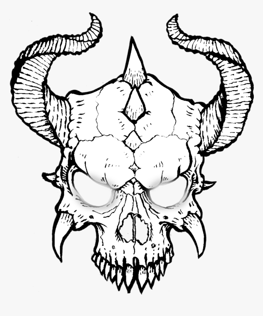 Demon Horns Drawing - Calido Wallpaper
