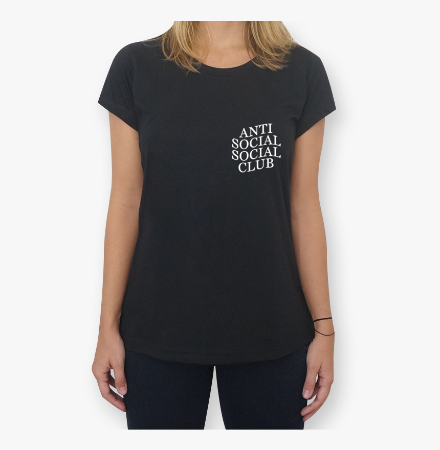 Camiseta Anti Social Social Club - Nao Olhe Pra Mim, HD Png Download, Free Download