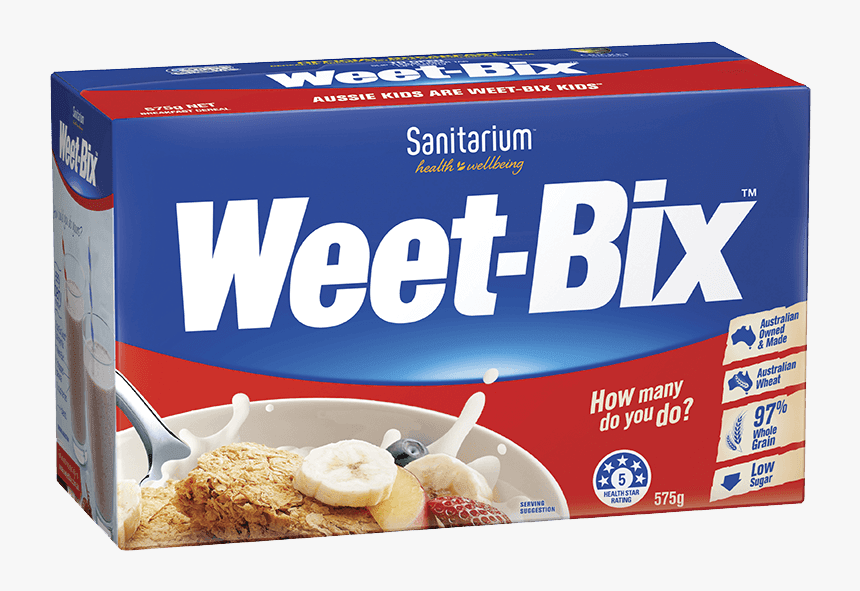 Generic Cereal Box Png - Sanitarium Weet Bix, Transparent Png, Free Download