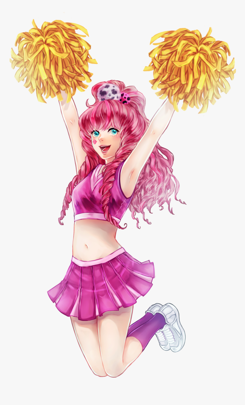 “ "cheer Up “ @ccantiny Here Here’s My Cheerleader - Cartoon, HD Png Download, Free Download