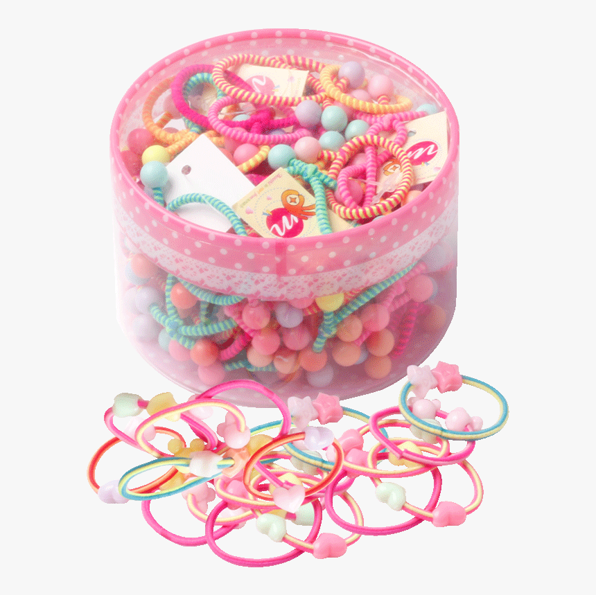 Children"s Hair Band Cute Korean Cartoon Baby Rubber - Candy, HD Png Download, Free Download