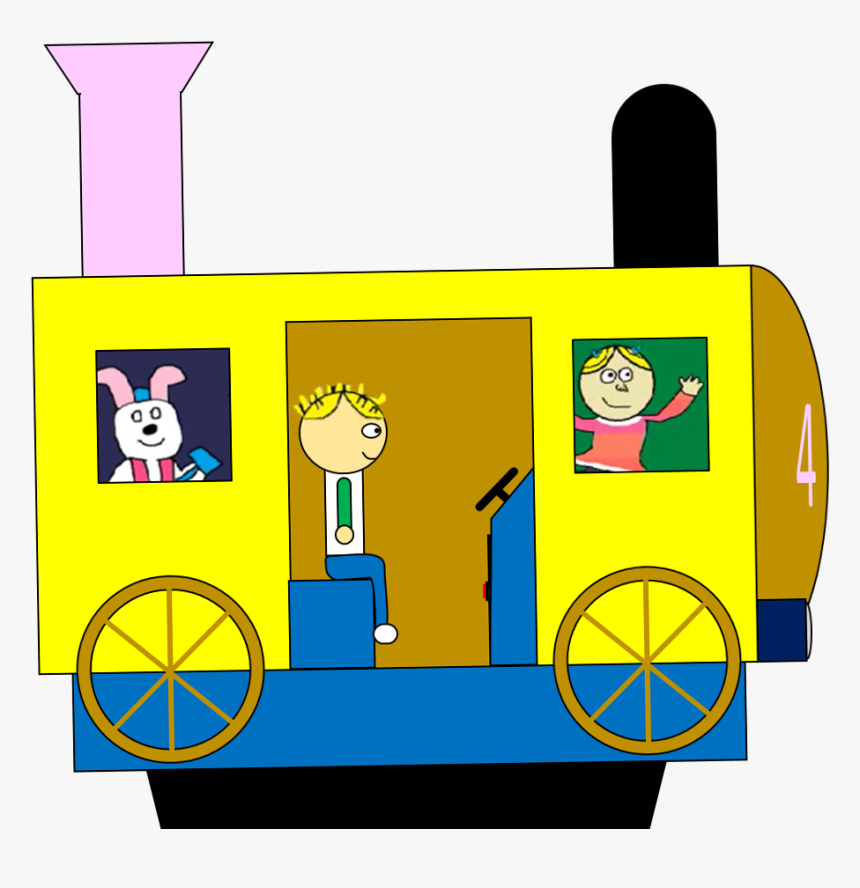 Jolly Roger Clipart Beach Theme - Charlie And Lola Train, HD Png Download, Free Download