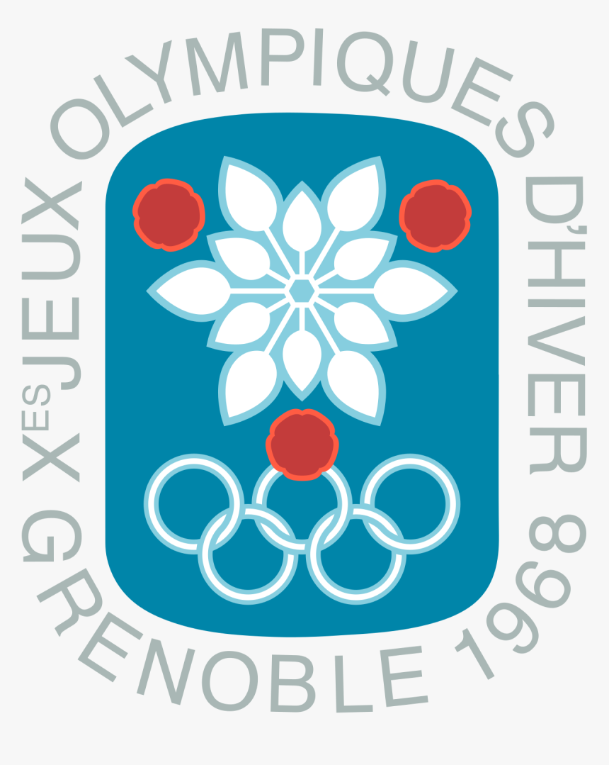 Transparent Winter Border Png - Grenoble Winter Olympics 1968, Png Download, Free Download