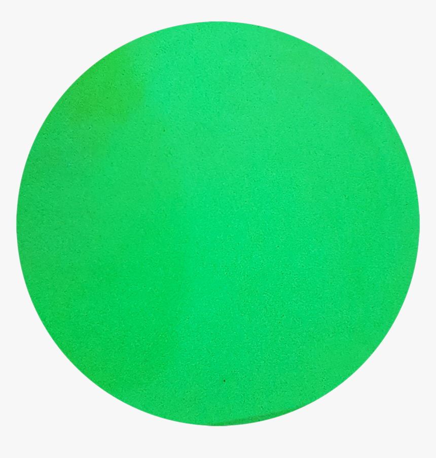 Premium Green Glow In The Dark Pigment Powder - Circle, HD Png Download, Free Download