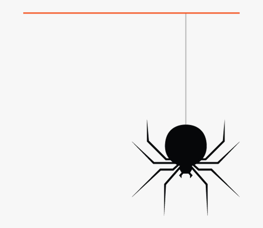 Spider Content Marketing - Black Widow, HD Png Download, Free Download