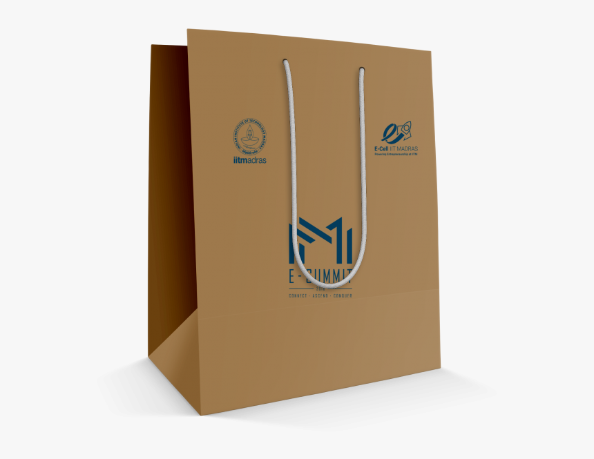 Iit Madras Shopping Bag - Paper Bag, HD Png Download - kindpng