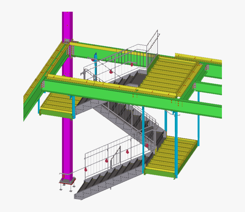 Steel Tekla Structures, HD Png Download, Free Download