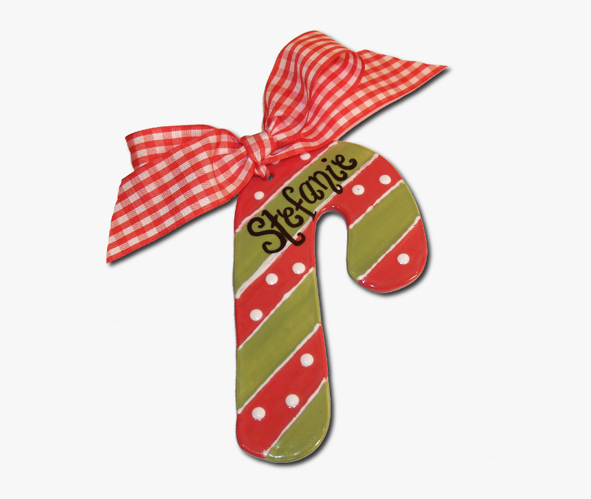Christmas Candy Cane Ornament - Paper, HD Png Download, Free Download
