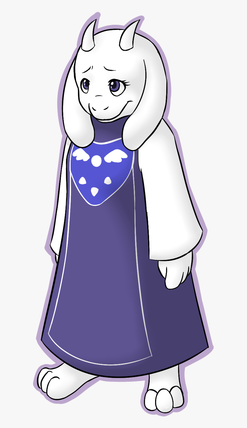 Collection Of Free Toriel Drawing Transparent - Cartoon, HD Png Download, Free Download