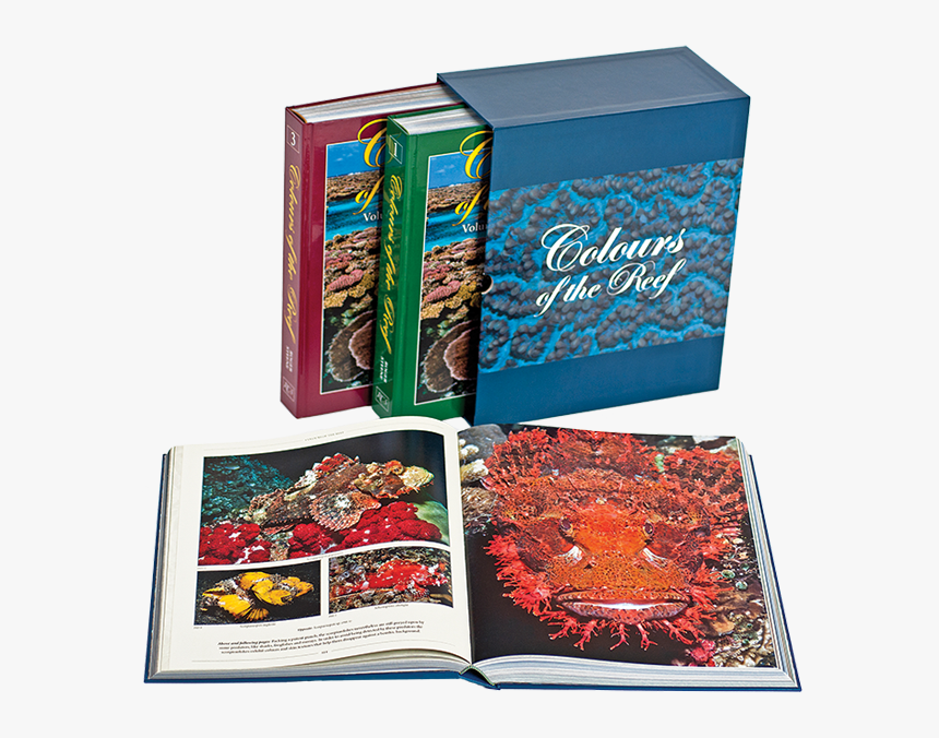 Colours Of The Reef Book By Roger Steene - Coral Reef Photography Books, HD Png Download, Free Download