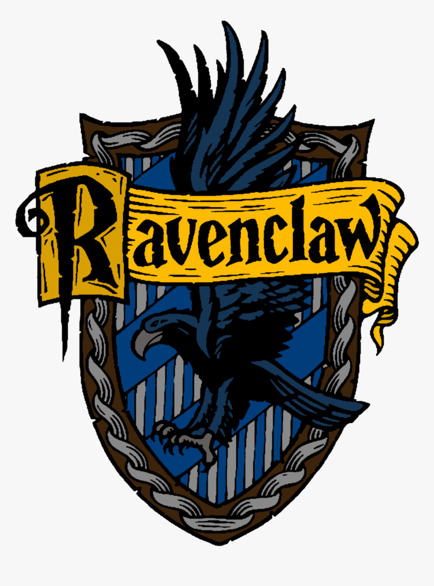 Ravenclaw Crest Emblem Outline Svg, School Of Magic House Cr - Inspire  Uplift