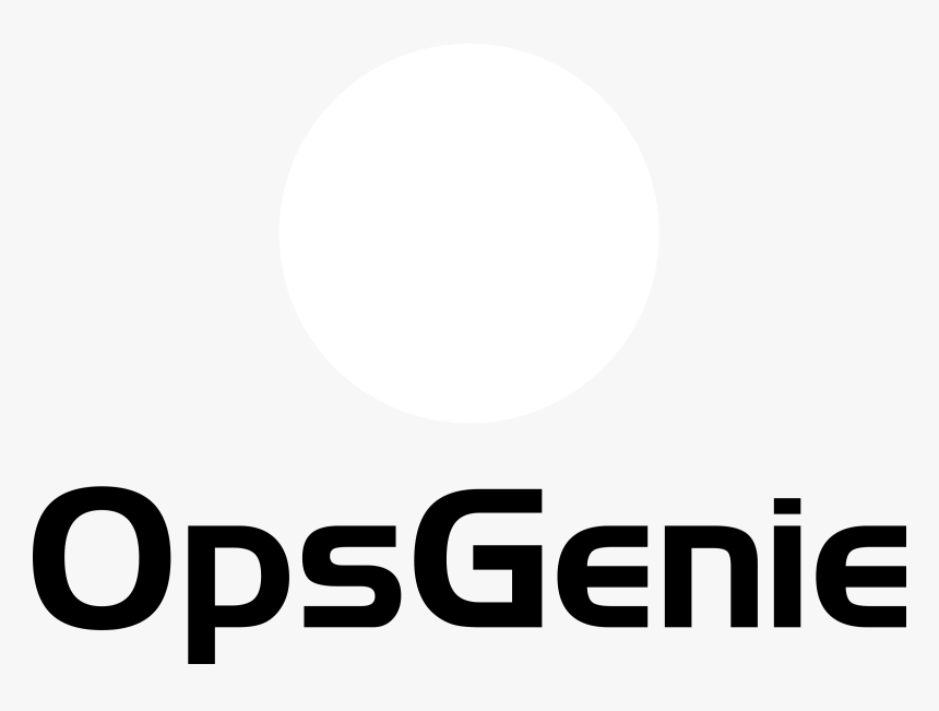 Opsgenie Logo Black And White - Opsgenie, HD Png Download, Free Download