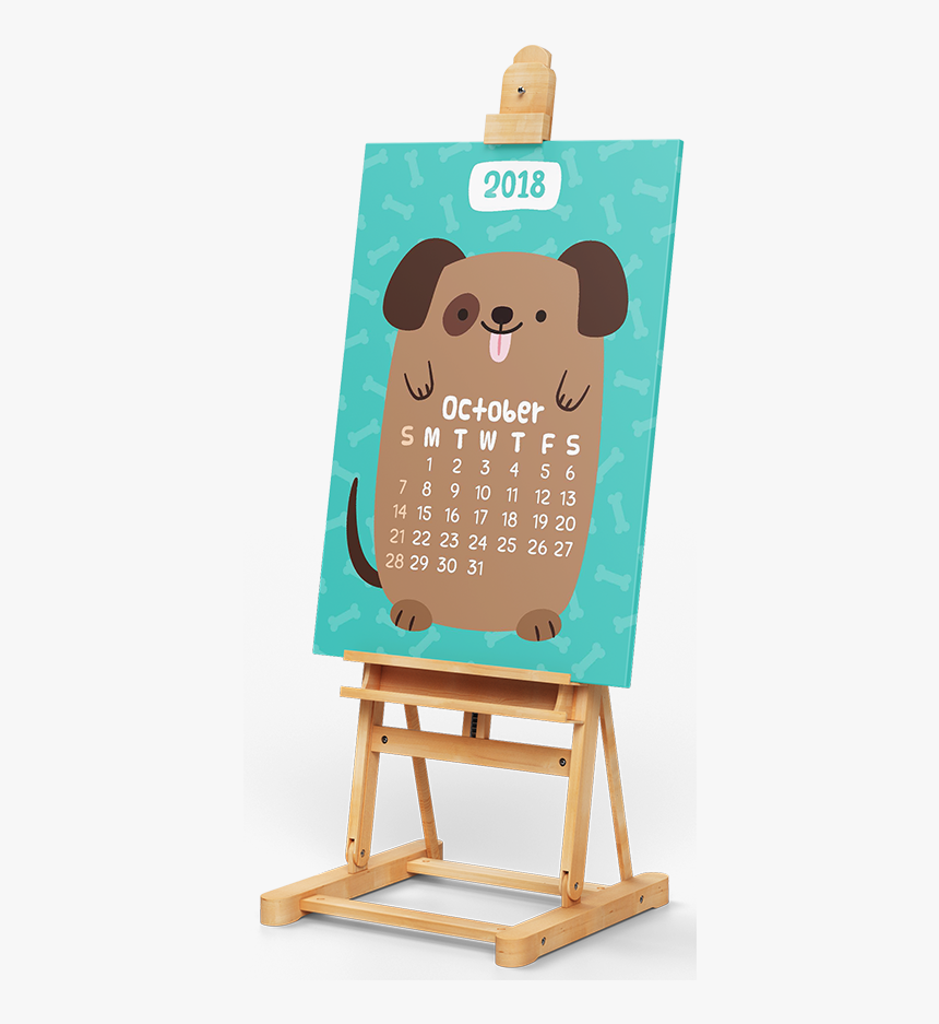 Dog Easel Small - Poster, HD Png Download, Free Download