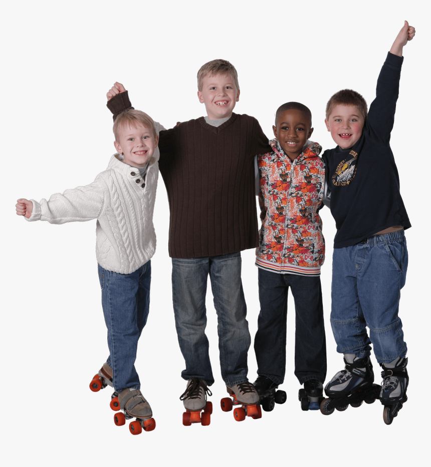 Kid Skating Png, Transparent Png, Free Download