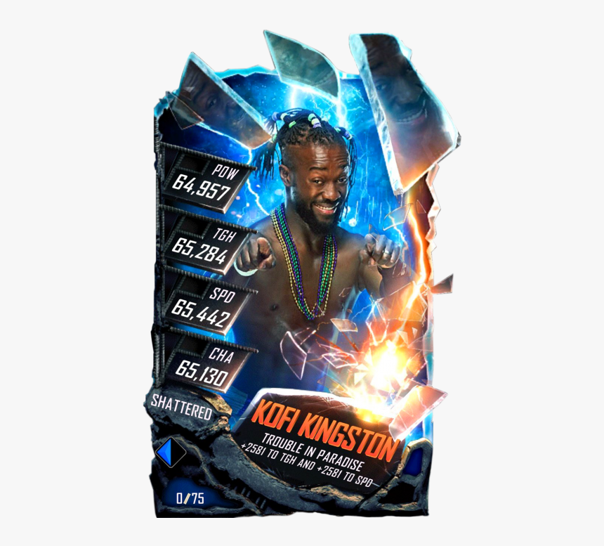 Transparent Kofi Kingston Png - Becky Lynch Wwe Supercard, Png Download, Free Download