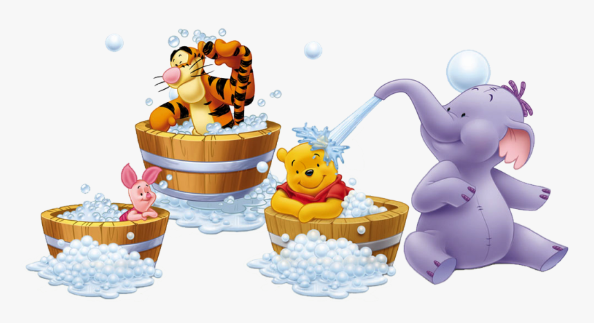 Winnie The Pooh Bath, HD Png Download, Free Download