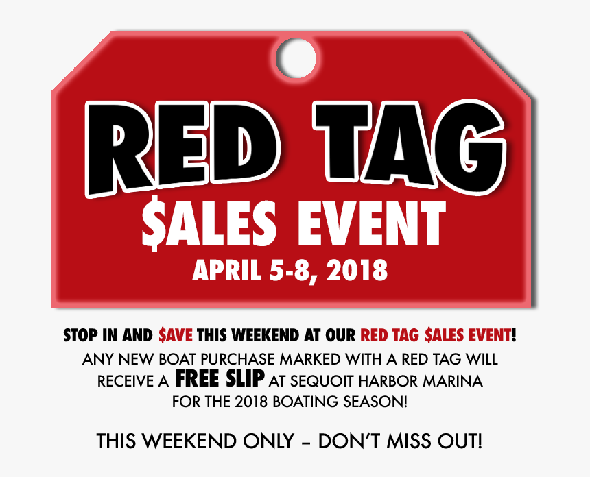 2018 Sequoit Red Tag $ales Event - Graphic Design, HD Png Download, Free Download