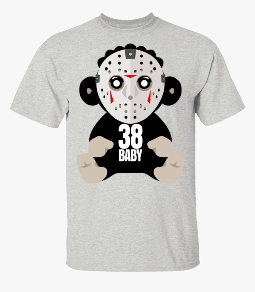 38 Baby Monkey Jason Voorhees T Shirts, Hoodies 1049 - 38 Baby Shirt Monkey, HD Png Download, Free Download