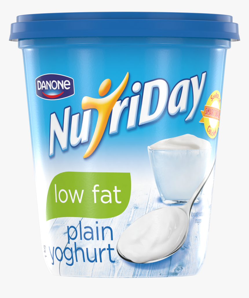 02382 Danone Nutriday 3d Pack Shot Plain 1kg Low Fat - Ice Cream, HD Png Download, Free Download