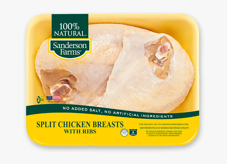 Split Breasts - 1 Lb Of Chicken Thighs, HD Png Download, Free Download