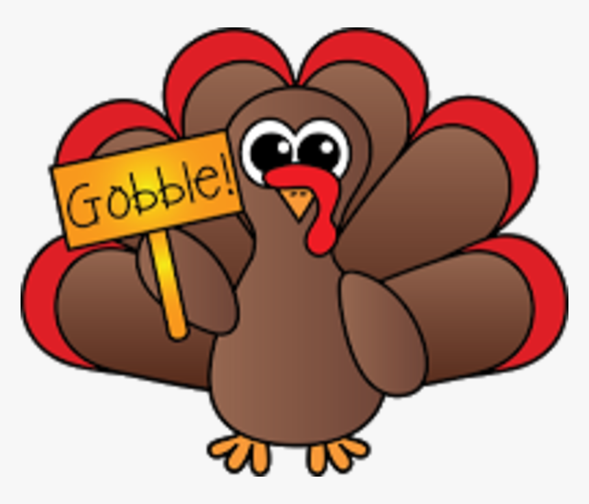 Draw A Cute Turkey , Png Download Clip Art Turkey Gobble, Transparent
