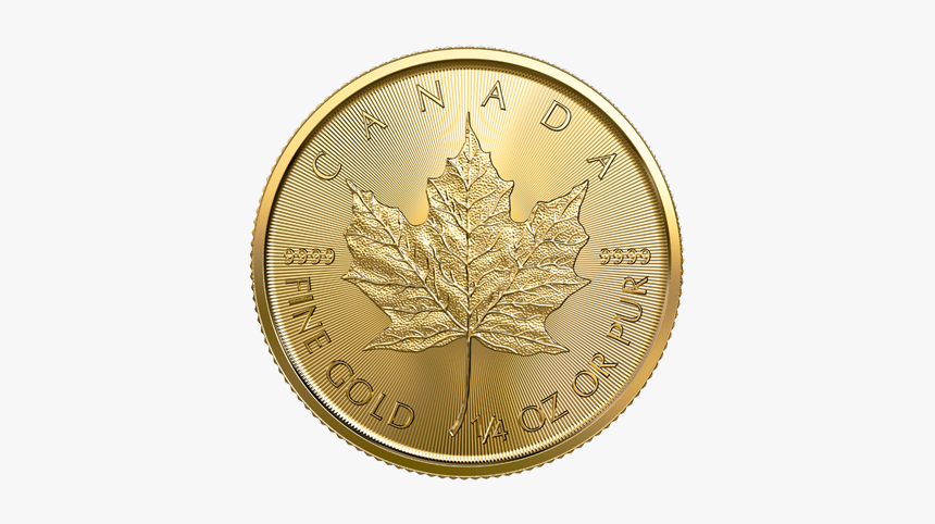 1 Oz Maple Leaf Gold Coin, HD Png Download, Free Download