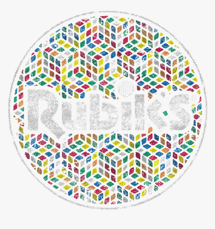 Rubiks Cube Circle Pattern Pullover Hoodie - Circle, HD Png Download, Free Download