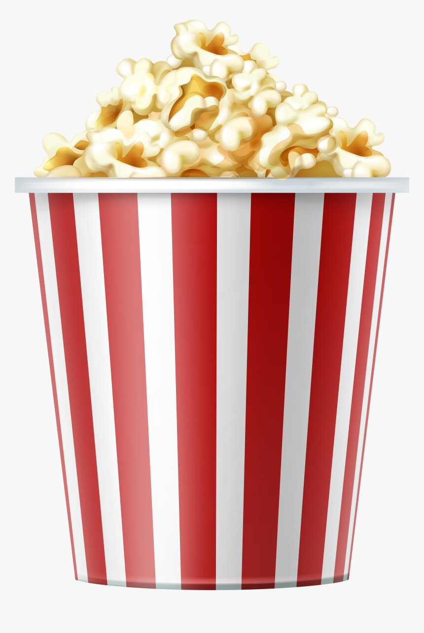 Popcorn Transparent Image - Transparent Popcorn Clipart, HD Png Download, Free Download