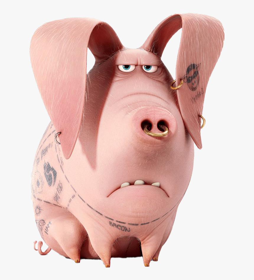 The Secret Life Of Pets Png Transparent Picture - Secret Life Of Pets Pig Tattoo, Png Download, Free Download