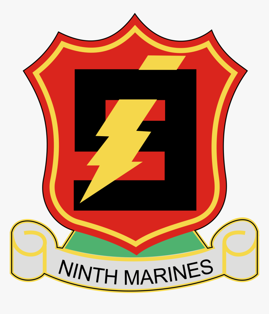 9th Marine Regiment Battalion Battalion Oval Sticker - United States Marine Corps, HD Png Download, Free Download
