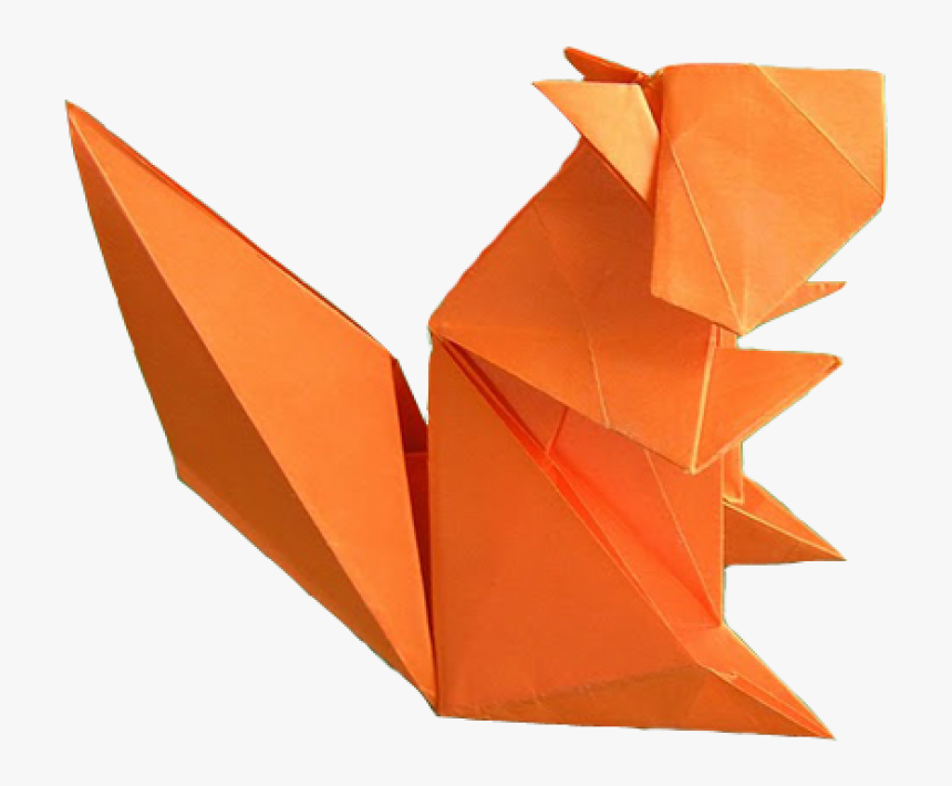 Origami Squirrel Png Image - Transparent Background Origami Transparent, Png Download, Free Download