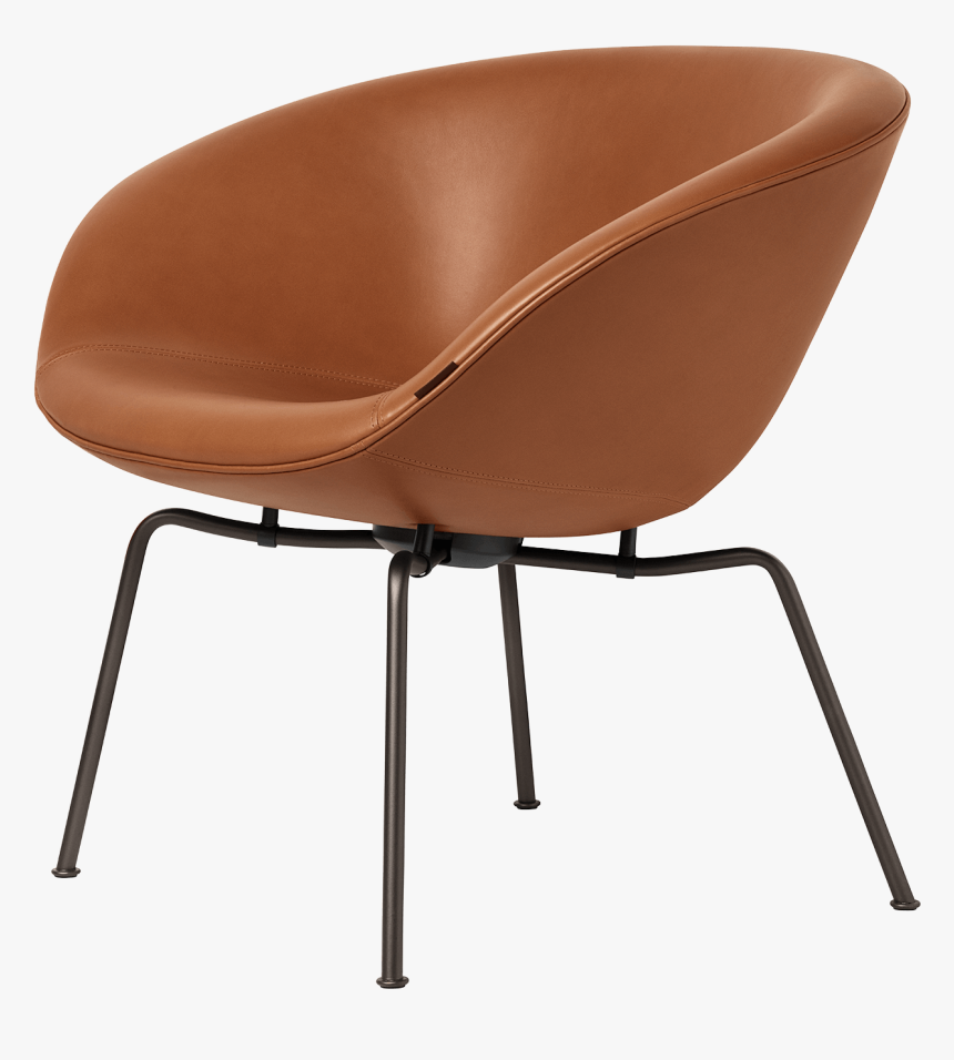 Fritz Hansen Pot 3318 Arne Jacobsen Elegance Leather - Arne Jacobsen, HD Png Download, Free Download