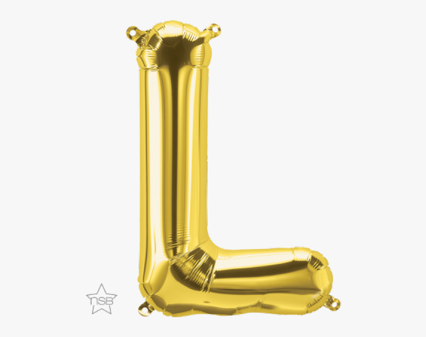 Letter L Foil Balloon Png, Transparent Png, Free Download