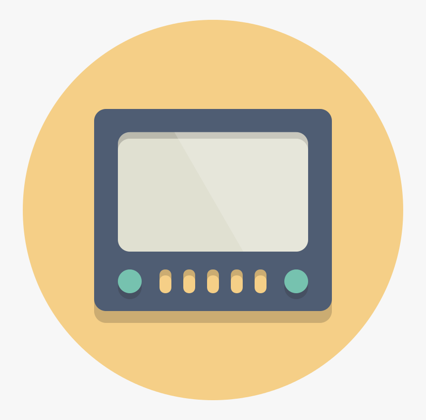 Tv Circle Icon Png, Transparent Png, Free Download