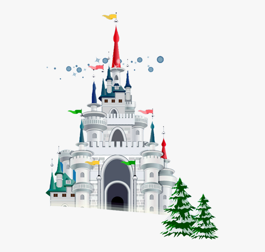 Drawing Of A Castle Png Image - Christmas Castle Png, Transparent Png, Free Download