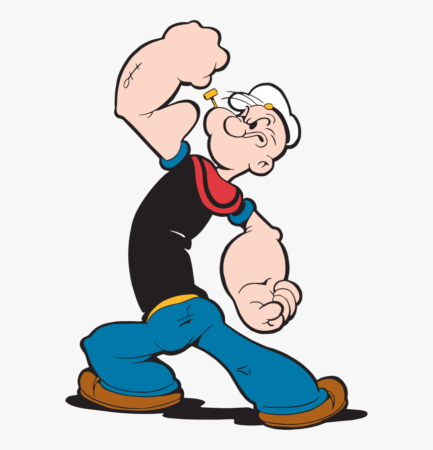 A Modern Take On Popeye For His Birthday Popeye Cartoon Hd Png Download Kindpng