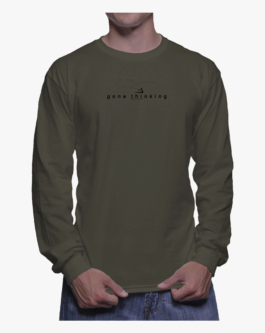 Gone Fly Long Sleeve Model - Bitch Sweater, HD Png Download, Free Download