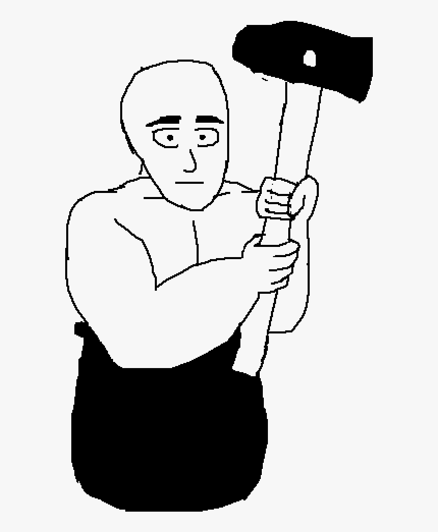 Poorly Drawn Vin Diesel - Cartoon, HD Png Download, Free Download