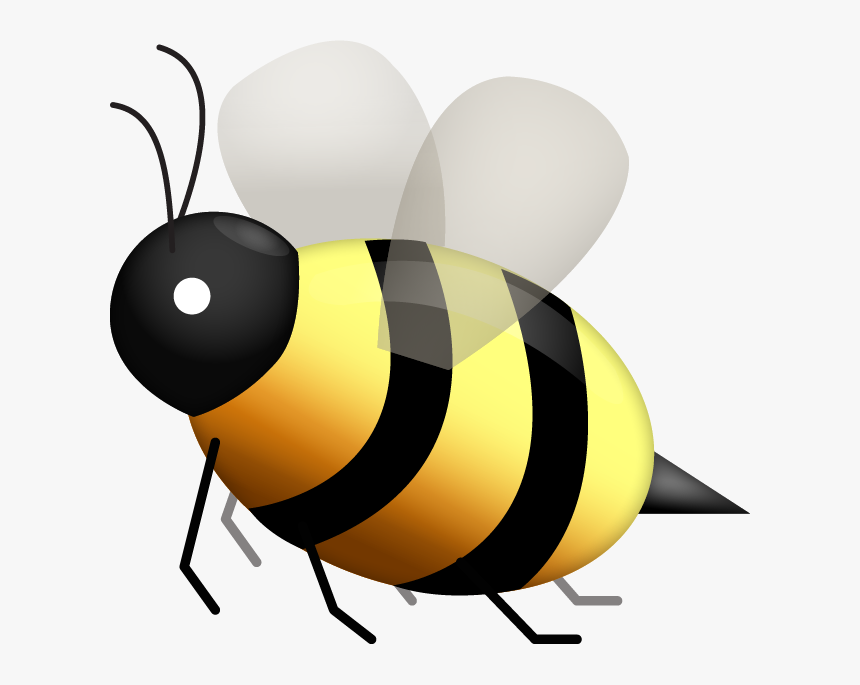 Honey Bee Png - Bee Emoji Png, Transparent Png, Free Download