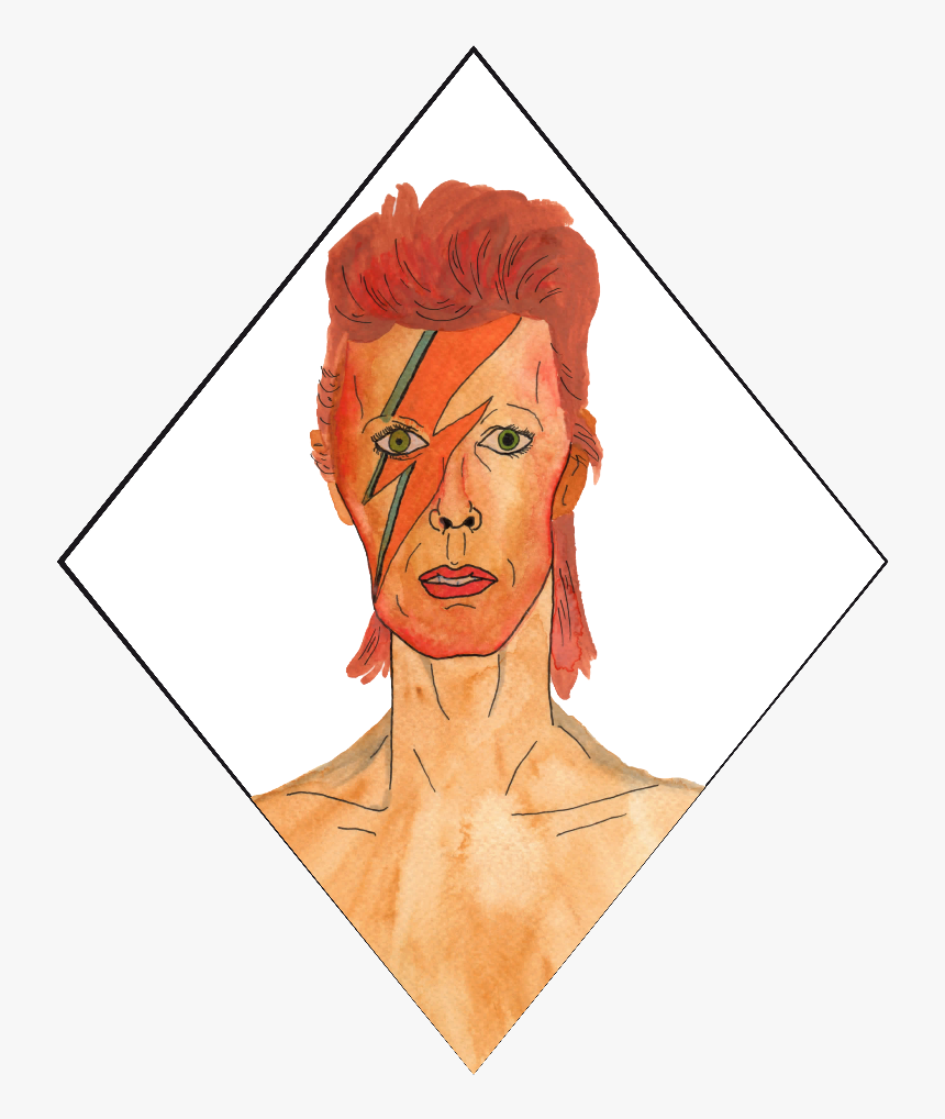 David Bowie , Png Download - Sketch, Transparent Png, Free Download