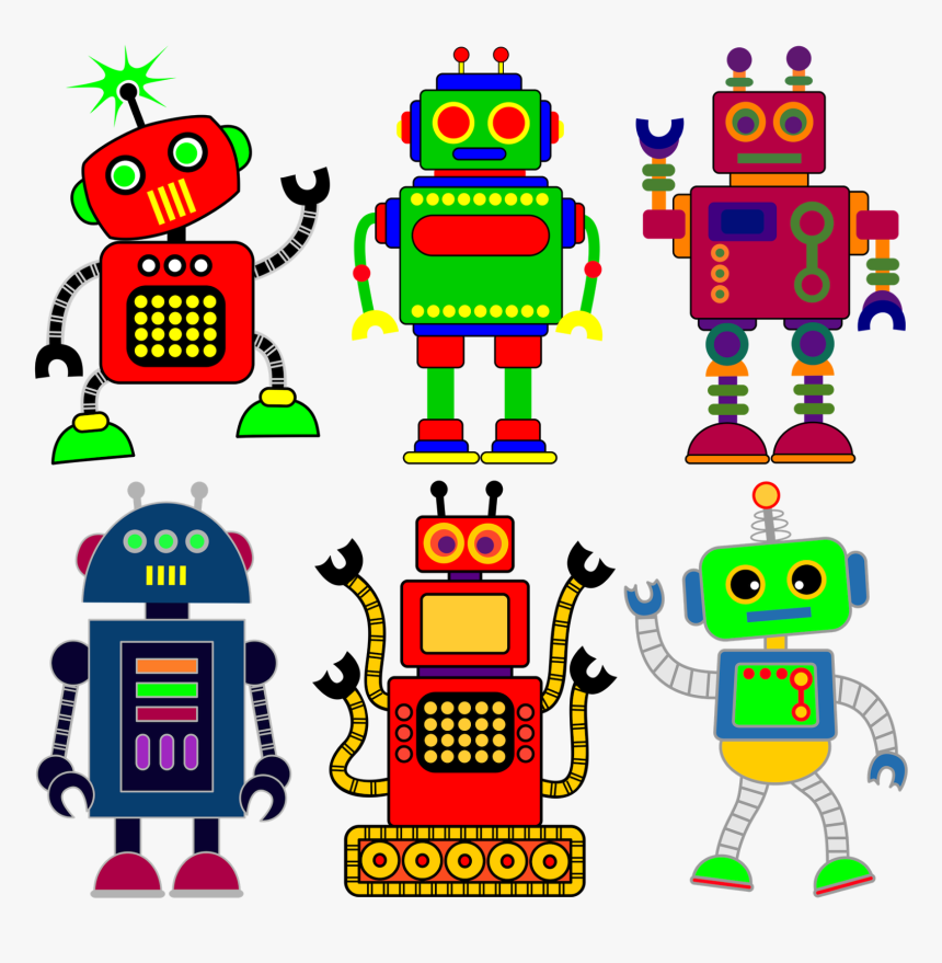 Pin By Nzglenys On - Robots Clipart, HD Png Download, Free Download