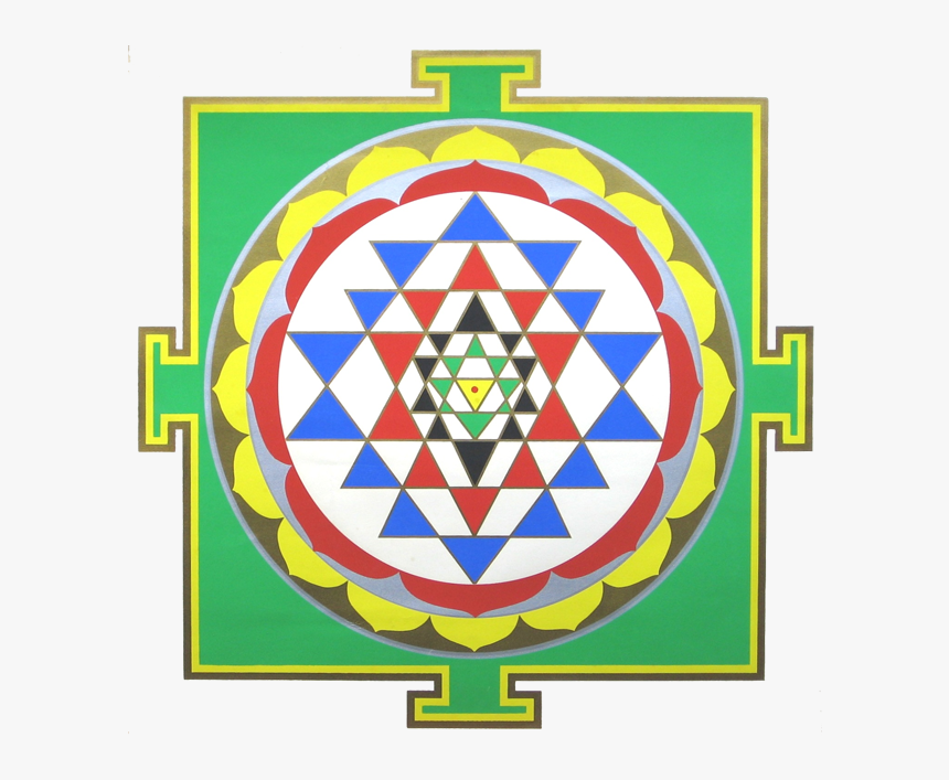 Sri Yantra Correct Colors, HD Png Download, Free Download