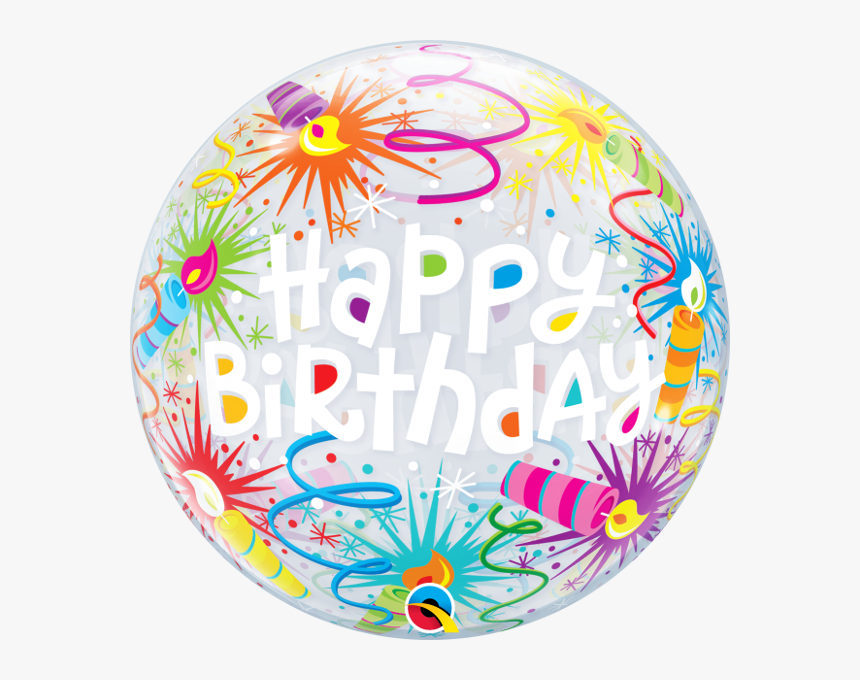 Clear Happy Birthday Balloons, HD Png Download, Free Download