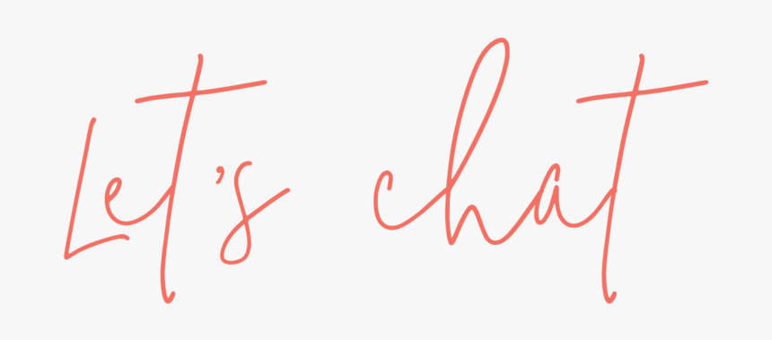 Lets Chat - Calligraphy, HD Png Download, Free Download