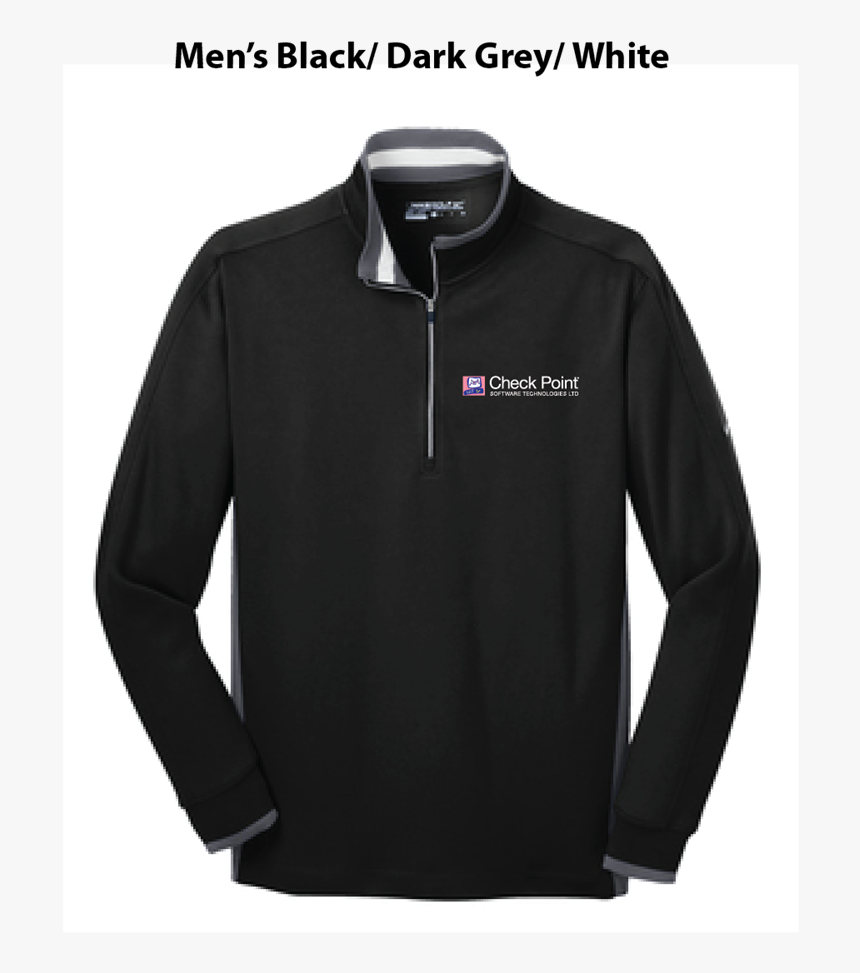 Blank Black Quarter Zip, HD Png Download, Free Download